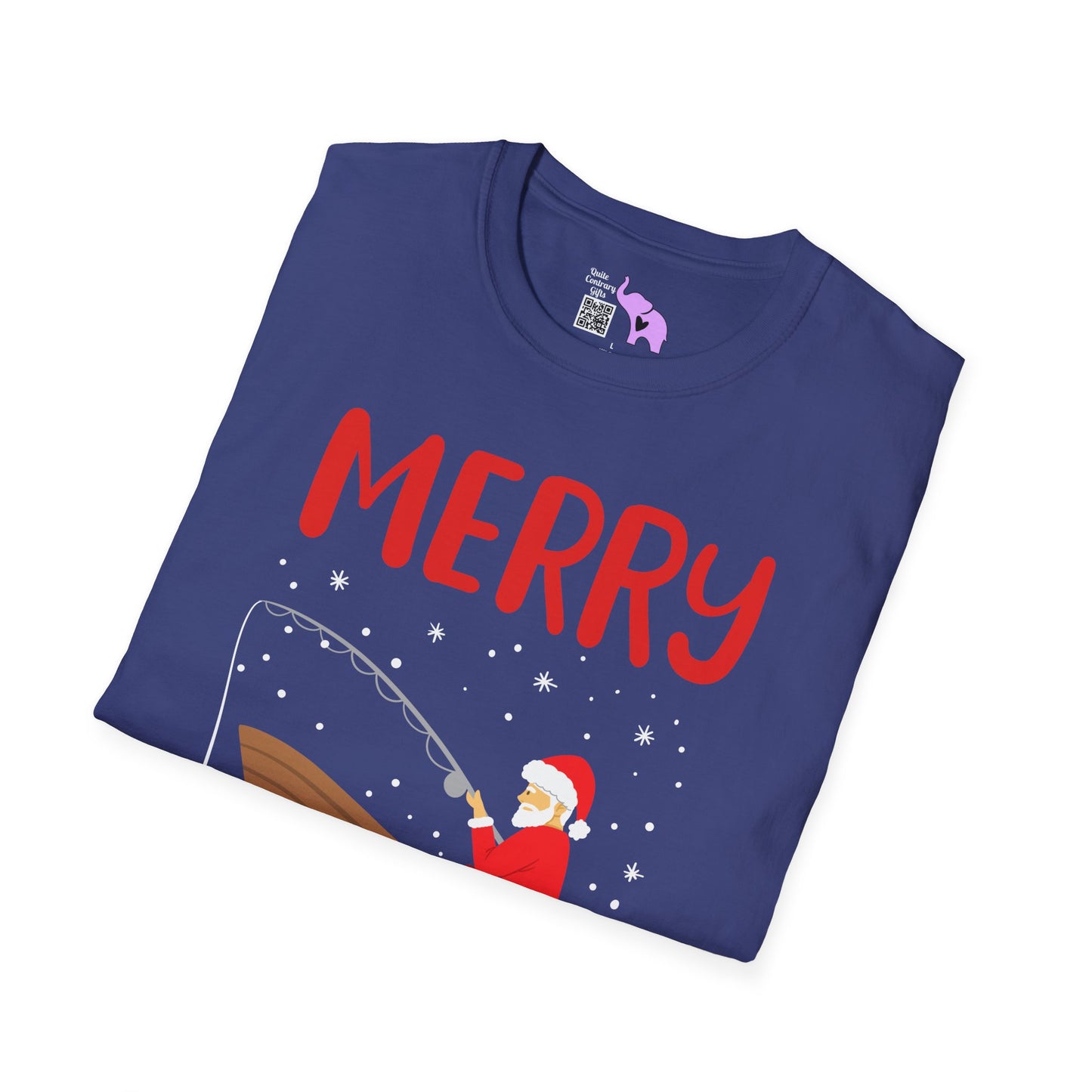 Merry Fishmas Adult T-shirt