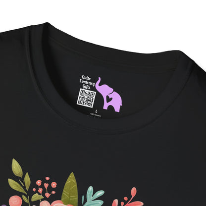 Booktrovert (Floral) Adult T-shirt
