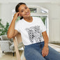 Floral Ribcage Adult T-shirt
