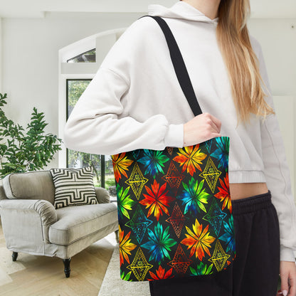 Celebration Mosaic Canvas Tote Bag