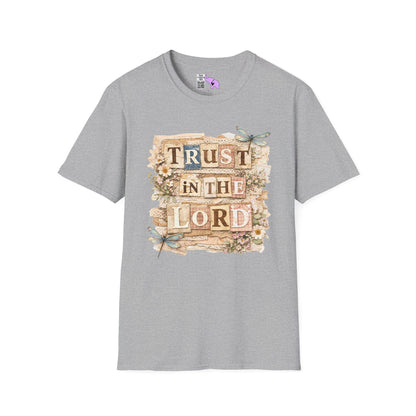 ""Trust In The Lord (Lace Collage) Adult T-shirt