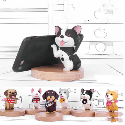 Cute Puppy Dog Mobile Phone Holder