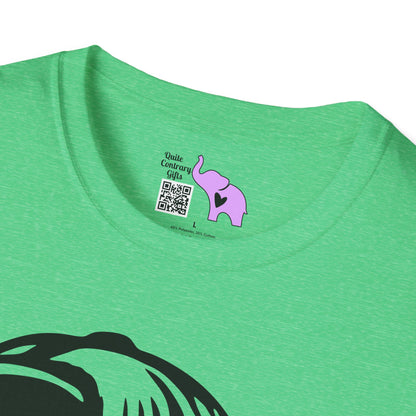 Melty Smiley Face w/Hat Adult T-shirt