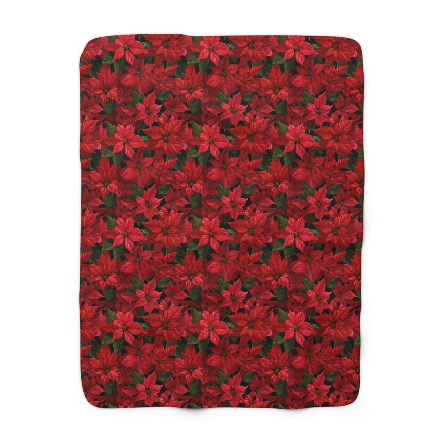 Crimson Noel Fleece Blanket