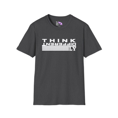 Think Differently Adult T-shirt