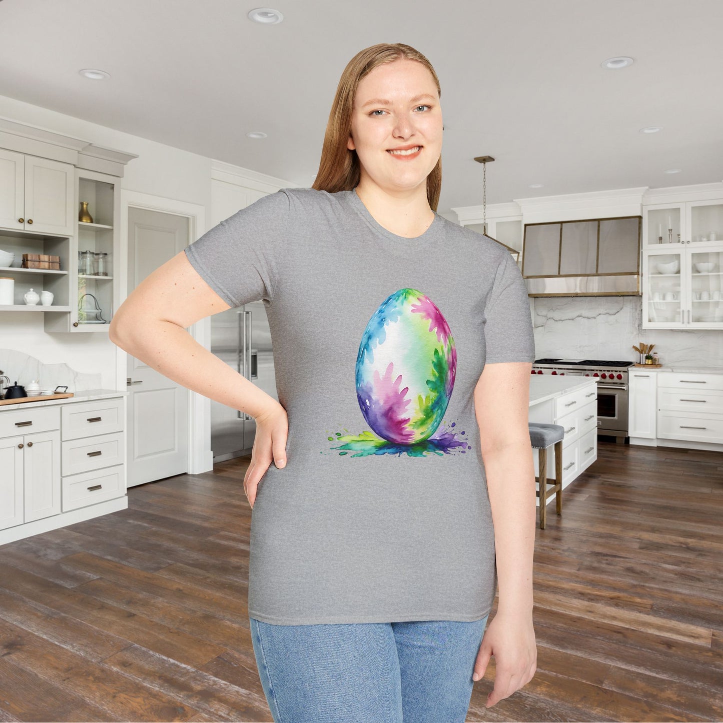 Colorful Easter Egg Adult T-shirt