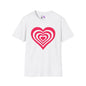 Layered Hearts Adult Unisex Tshirt