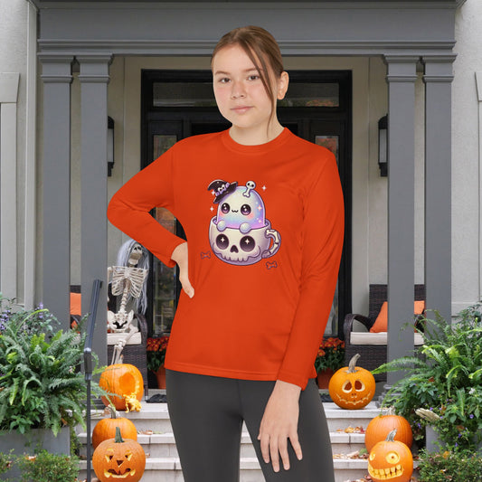 Skully Sips Youth Long Sleeve Tee