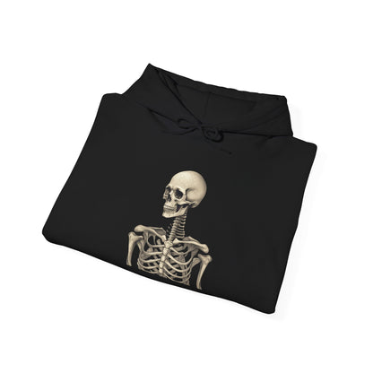 Skeleton Person Heavy Blend™ Hooded Sweatshirt