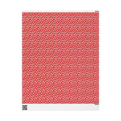 Festive Silhouettes Wrapping Paper