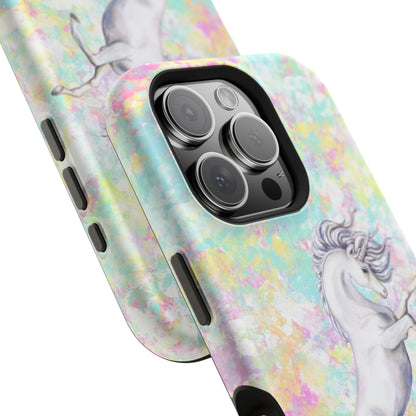 Pastel Pegasus MagSafe® Compatible Tough Case for iPhone