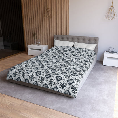 Lisbon Noir Microfiber Duvet Cover
