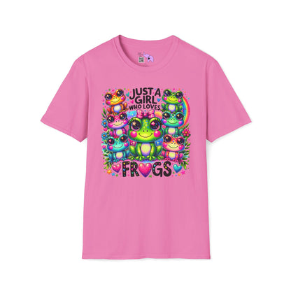 Just A Girl Who Loves Frogs Adult T-shirt