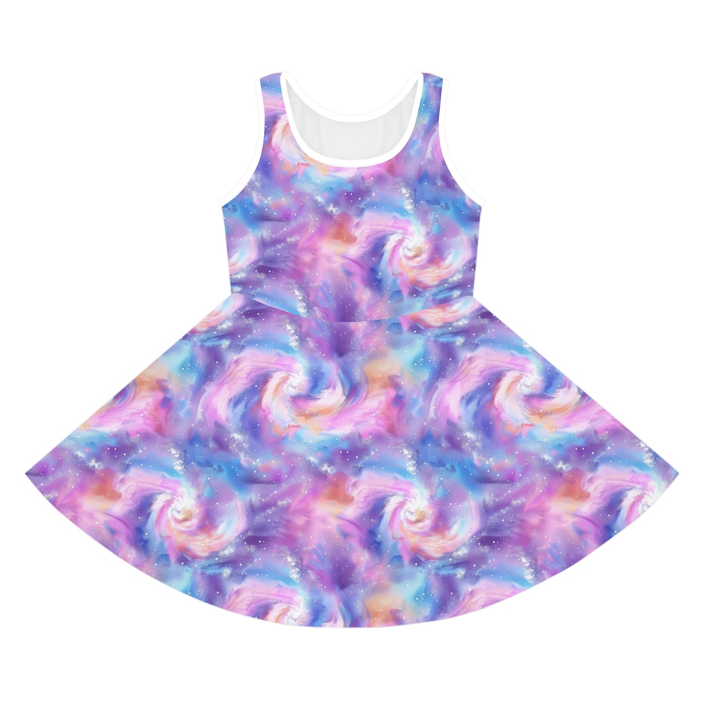 Fairy Floss Sky Girls' Sleeveless Sundress