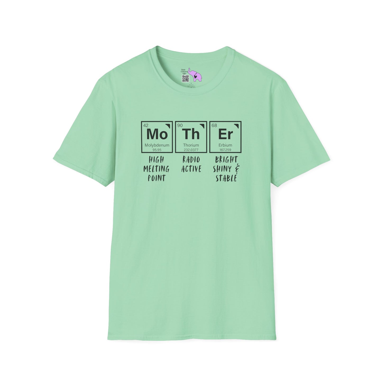 Mother Periodic Table Elements Adult T-shirt