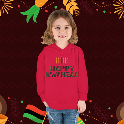 Happy Kwanzaa (Kinara) Toddler Hoodie