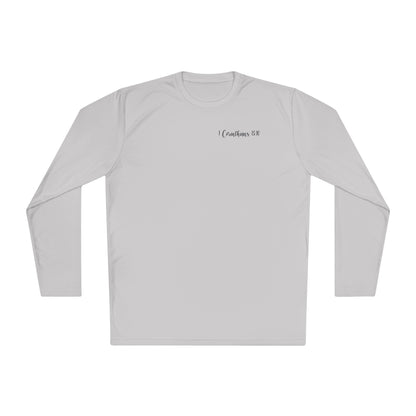 ""Try Jesus Not Me 1 Corinthians 15:10 Adult Long Sleeve Tee