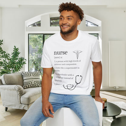 Nurse Definition Adult T-shirt