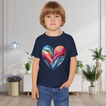 Heart of Many Colors Heavy Cotton™ Toddler T-shirt