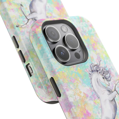 Pastel Pegasus MagSafe® Compatible Tough Case for iPhone