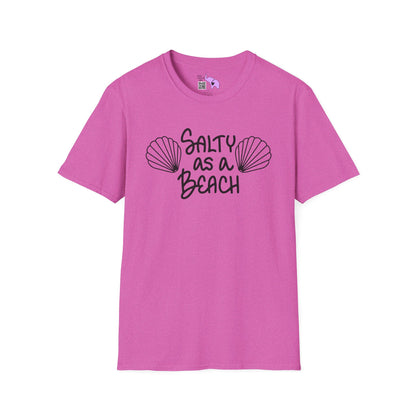 Salty As A Beach Adult T-shirt
