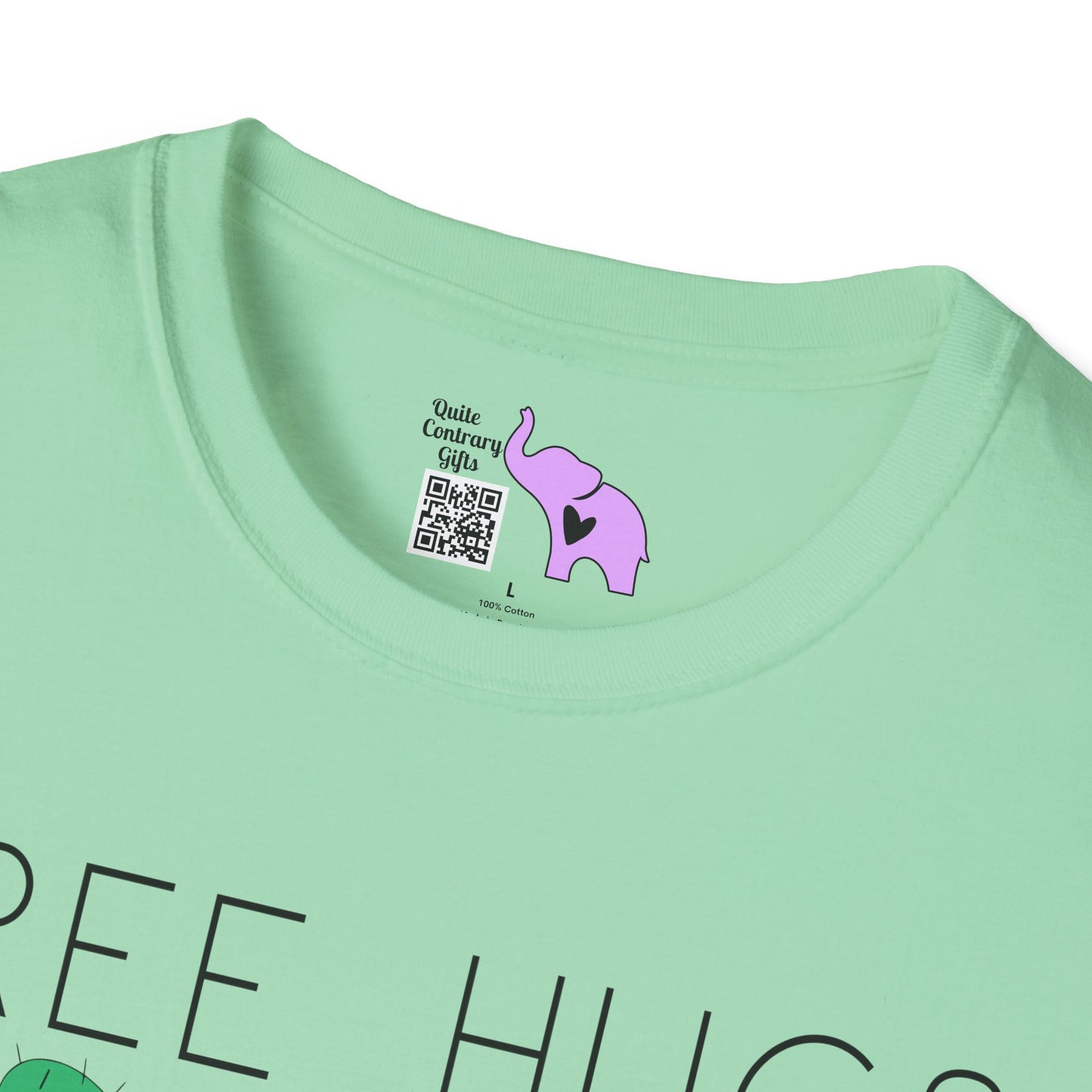 Free Hugs (Cactus) Adult T-shirt