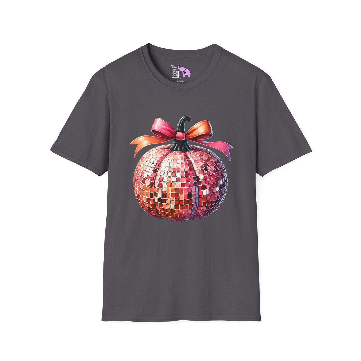 Disco Pumpkin Adult T-shirt