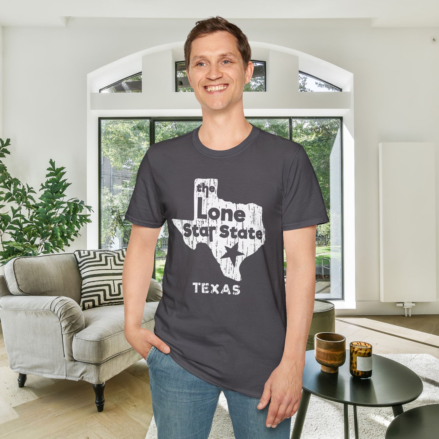 Texas The Lonestar State Adult T-shirt