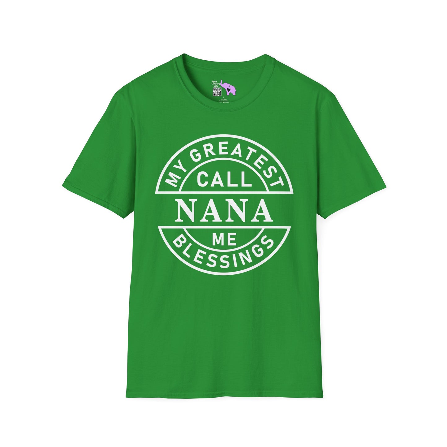 My Greatest Blessings Call Me Nana Adult T-shirt