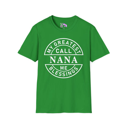 My Greatest Blessings Call Me Nana Adult T-shirt