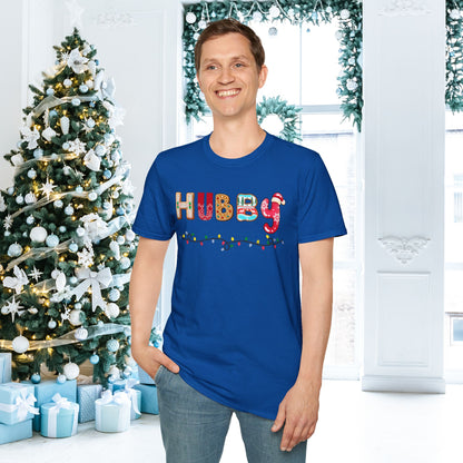 Christmas Hubby Adult T-shirt