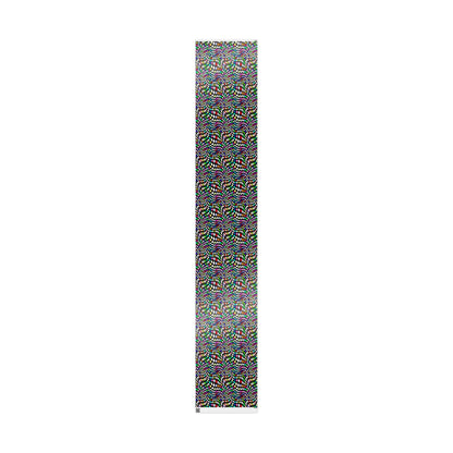 Warped Colorful Checkered Wrapping Paper