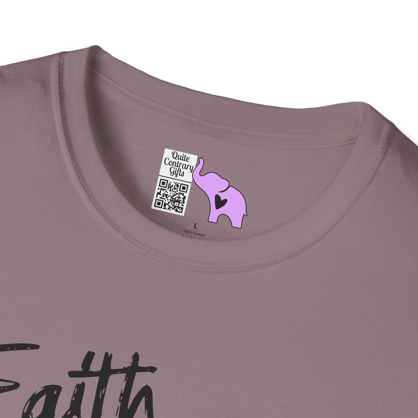 Faith Can Move Mountains Adult T-shirt