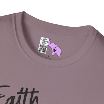 Faith Can Move Mountains Adult T-shirt