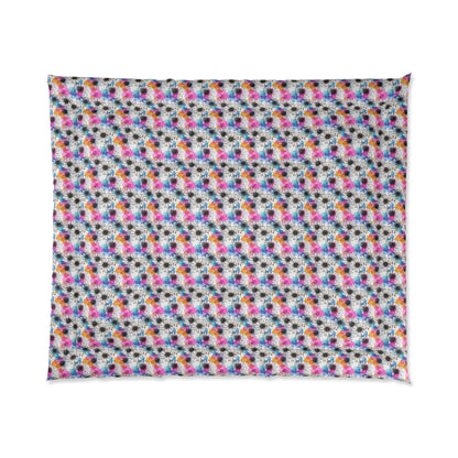 Watercolor Daisy Dream Comforter