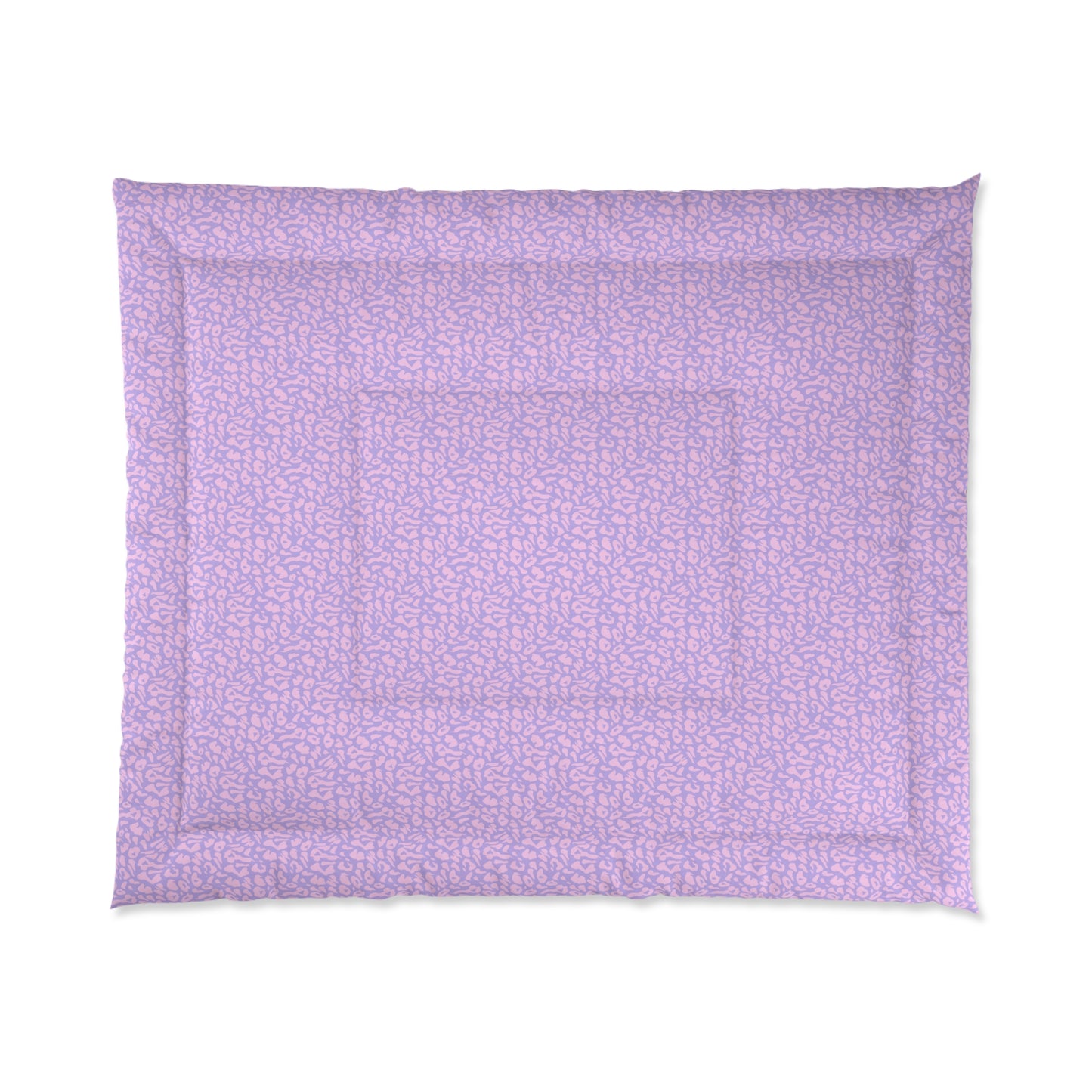 Cotton Candy Cheetah Print Comforter