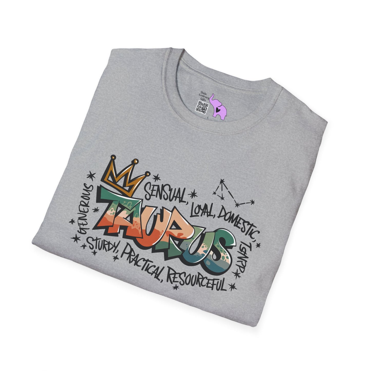 Taurus Street Art Adult T-shirt