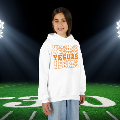 Yeguas (Stacked) Youth Heavy Blend Hoodie