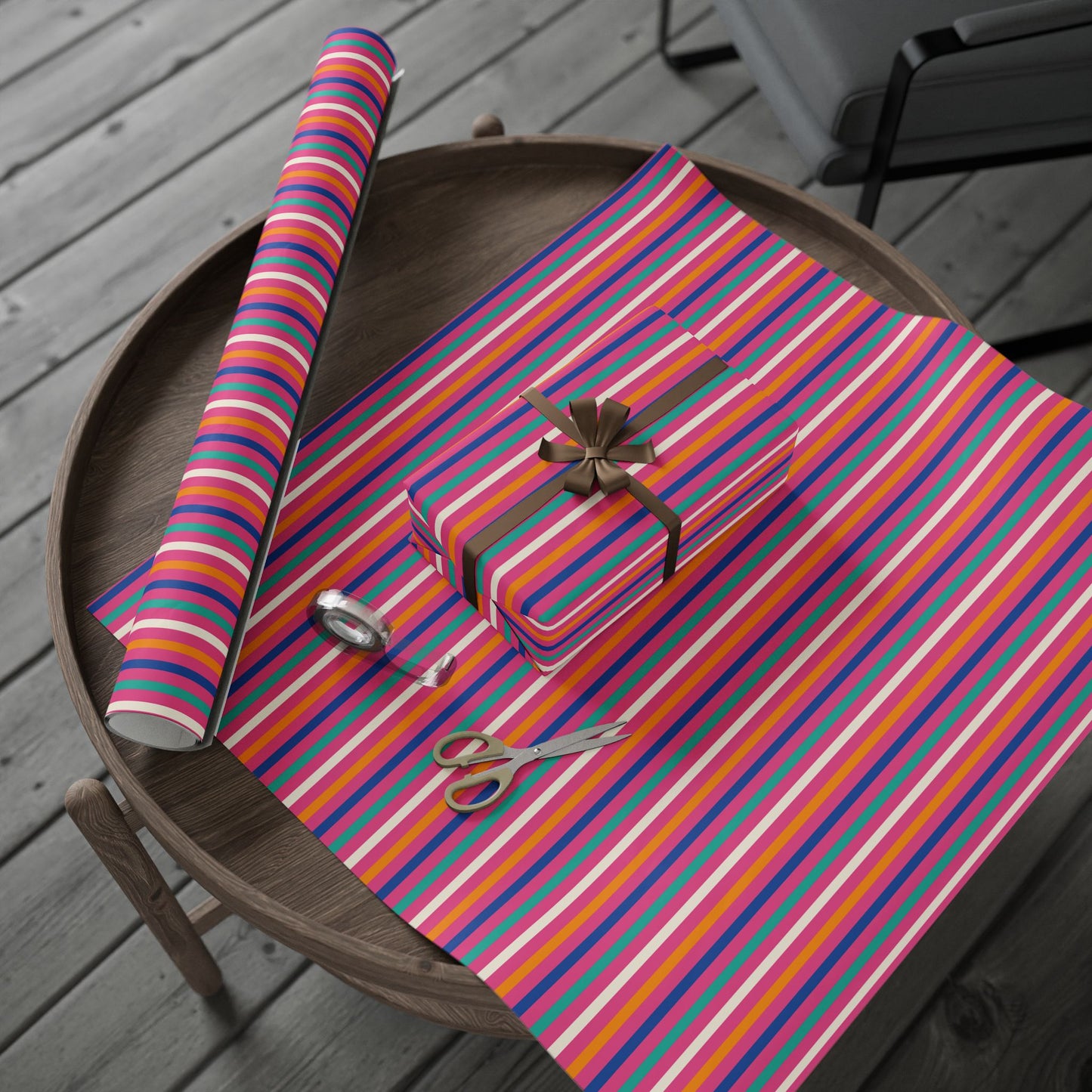 Striped Delight Wrapping Paper
