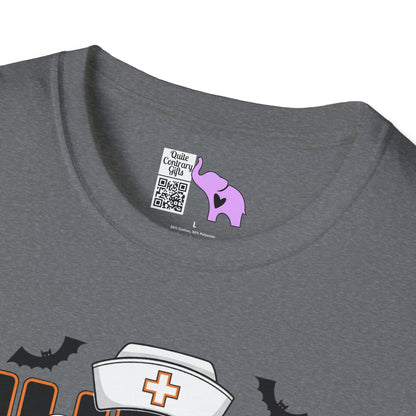 Fun Halloween Nurse Adult T-shirt