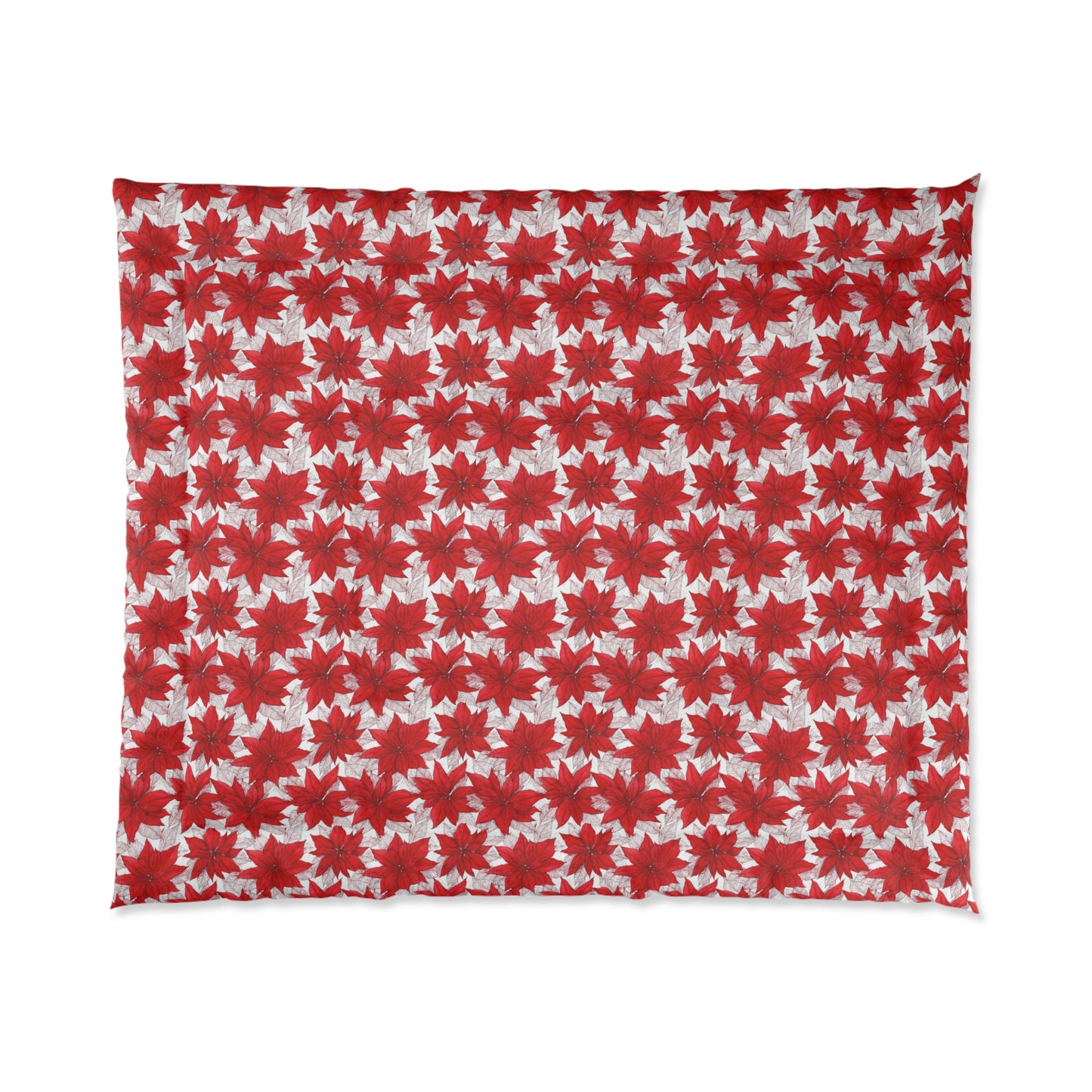 Christmas Blossom Sketch Comforter