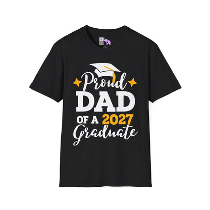 Proud Dad of a 2027 Graduate Adult T-shirt