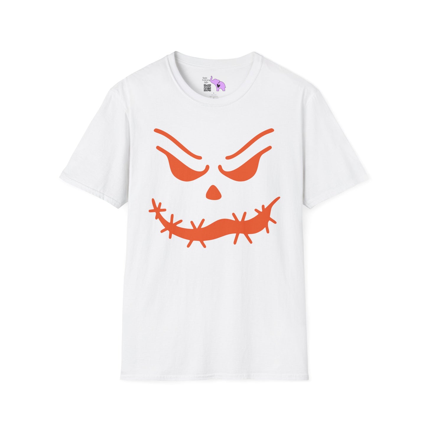 Loopy Jack-O-Lantern Adult Unisex Tshirt