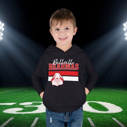 Ballville Brahmas w/Mascot & Stripes Toddler Hoodie