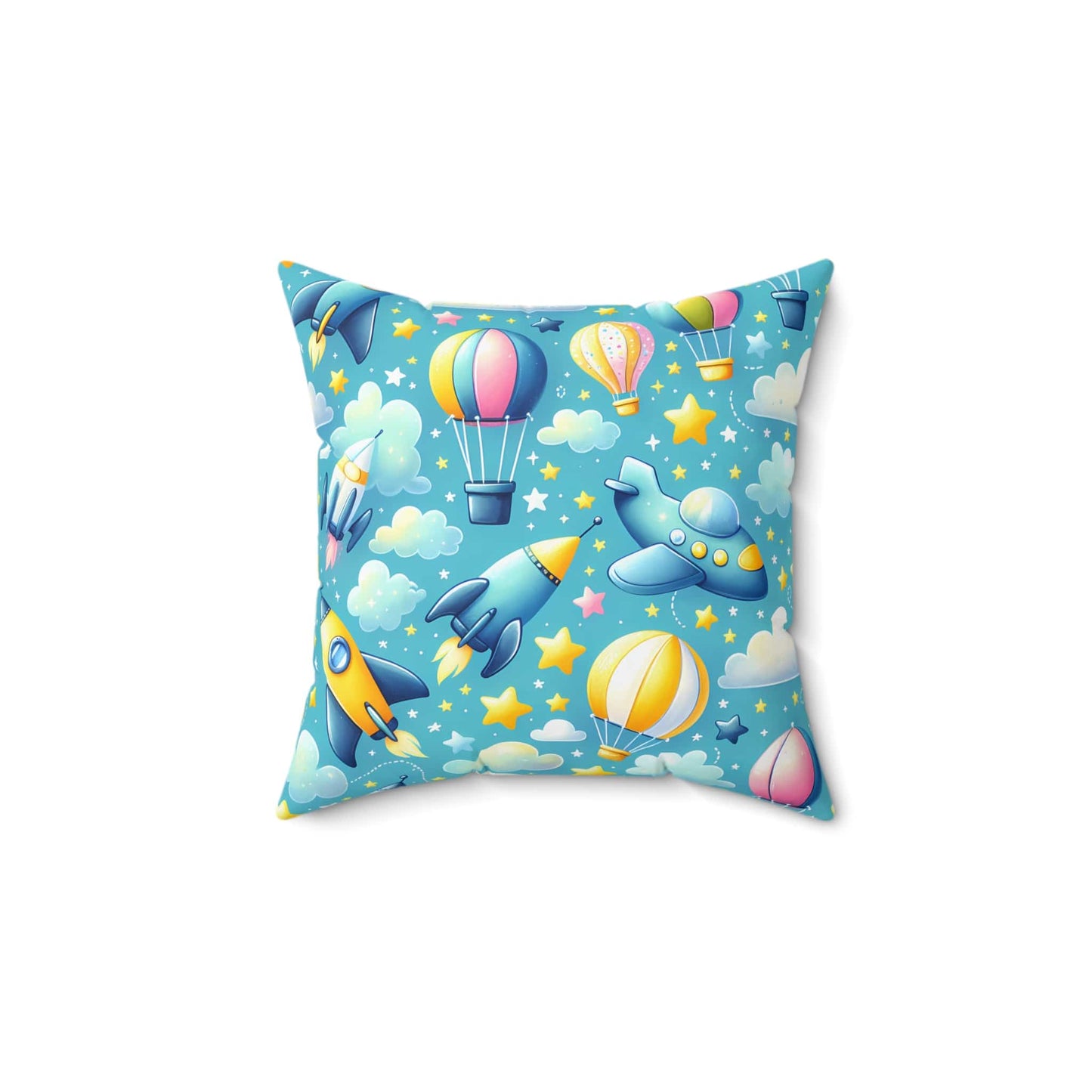 Up, Up & Away Throw Pillow