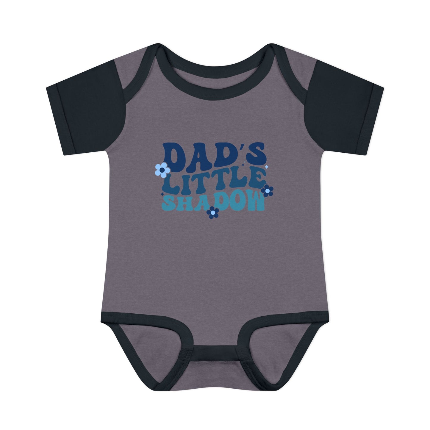 Dad's Little Shadow Infant Baby Rib Bodysuit