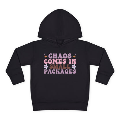Chaos Comes In Small Packages Toddler Hoodie