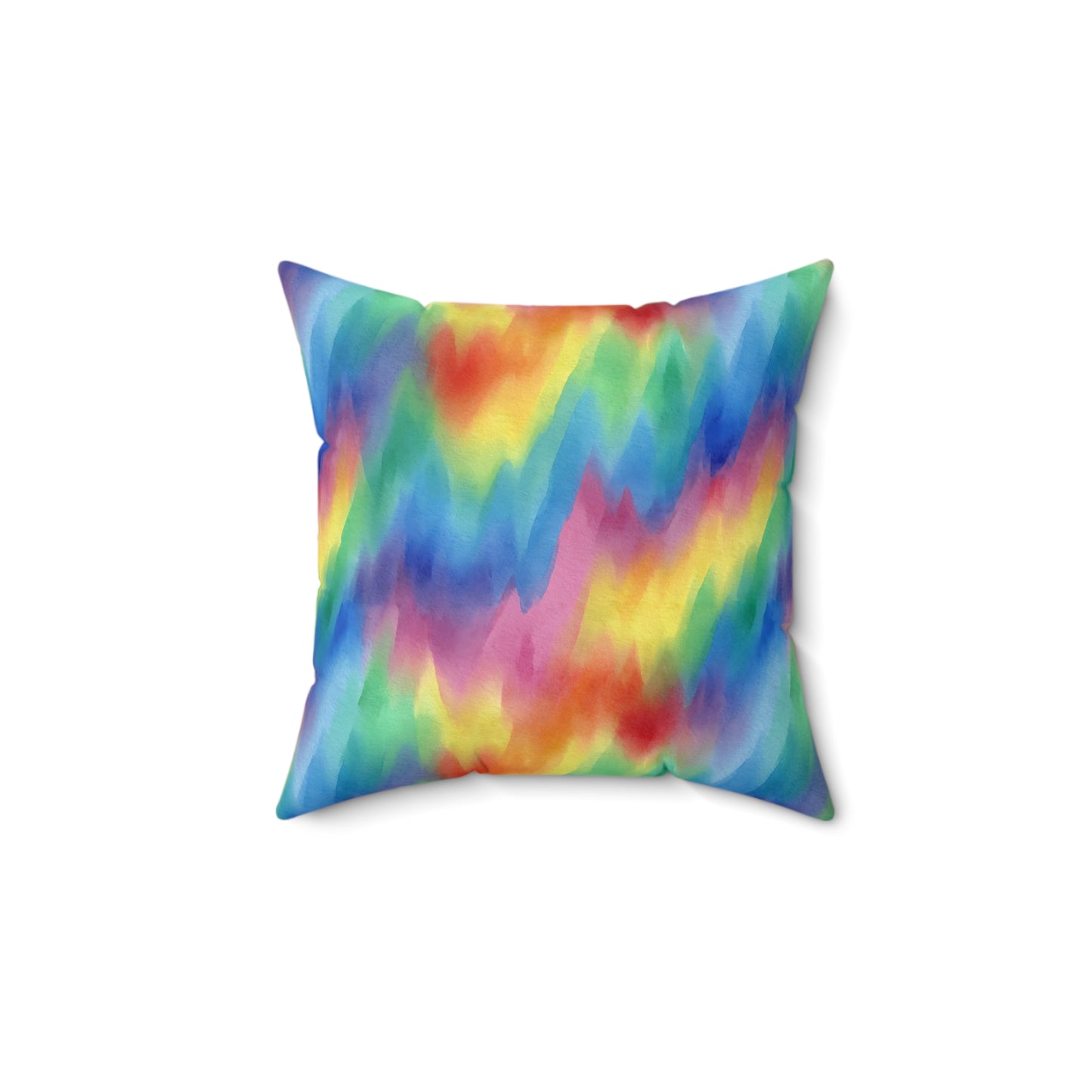 Colorwaves Throw Pillow