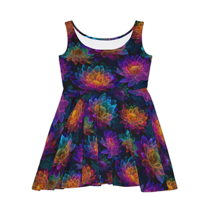 Luminous Lotus Women's Skater Dress