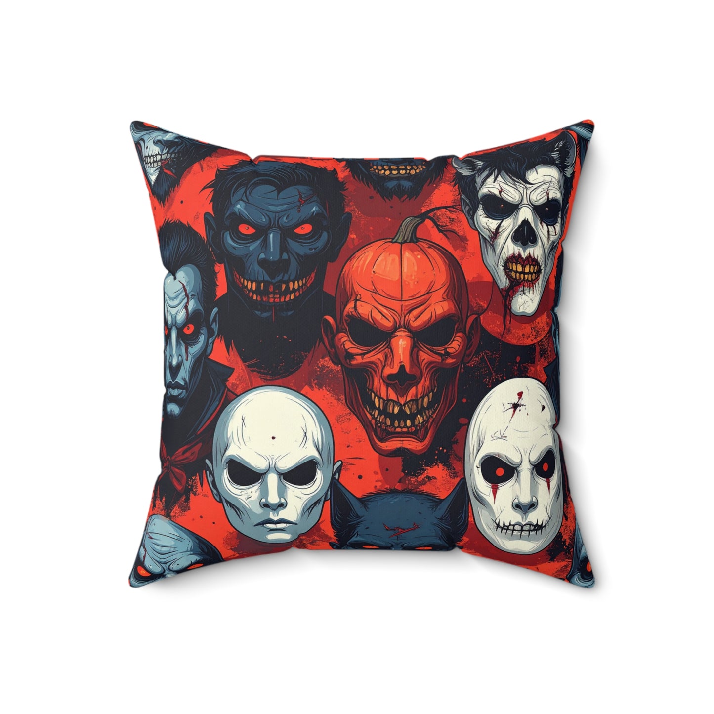 Nightmare Squad Throw Pillow